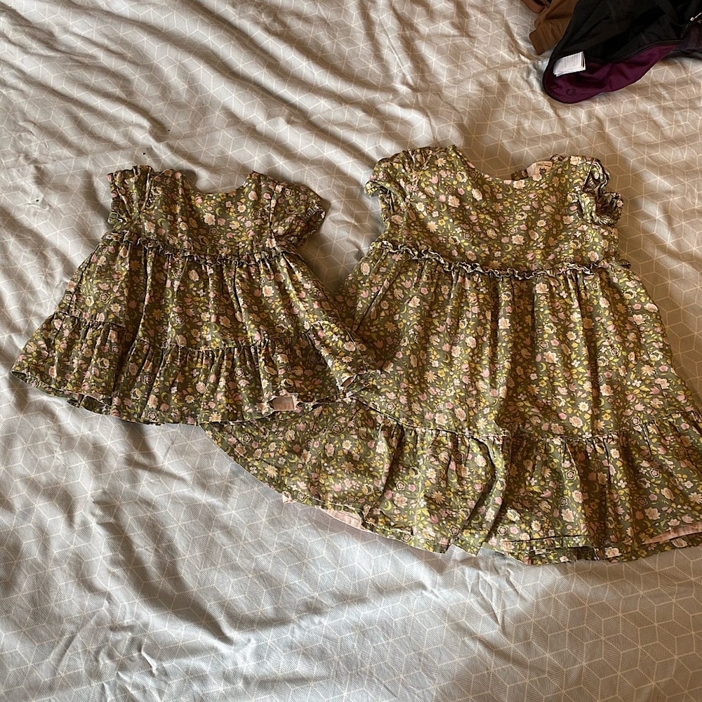 baby b'gosh Matching sisters set 3m, 3T